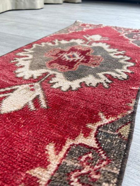 El Dokumasi Halı Kilim Yolluk Paspas Ölçü 88X40 Cm