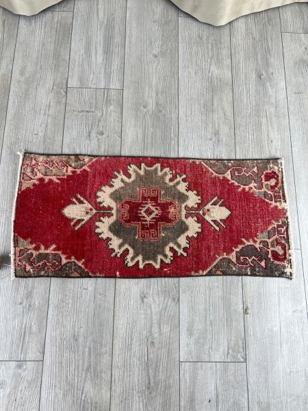 El Dokumasi Halı Kilim Yolluk Paspas Ölçü 88X40 Cm