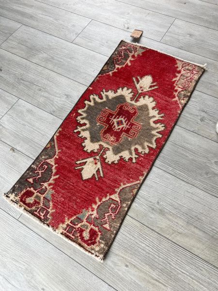 El Dokumasi Halı Kilim Yolluk Paspas Ölçü 88X40 Cm