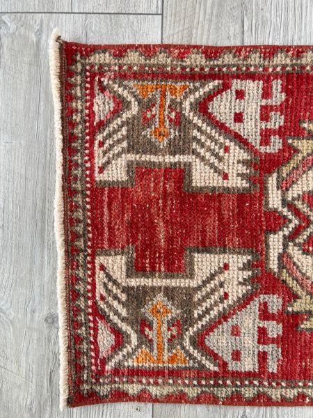 El Dokumasi Halı Kilim Yolluk Paspas Ölçü 94X43 Cm