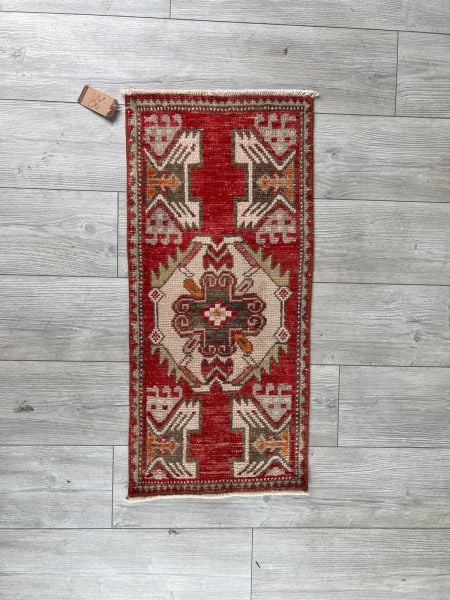 El Dokumasi Halı Kilim Yolluk Paspas Ölçü 94X43 Cm
