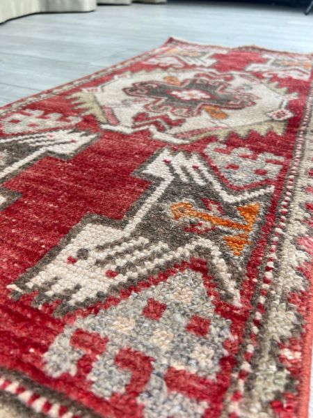 El Dokumasi Halı Kilim Yolluk Paspas Ölçü 94X43 Cm