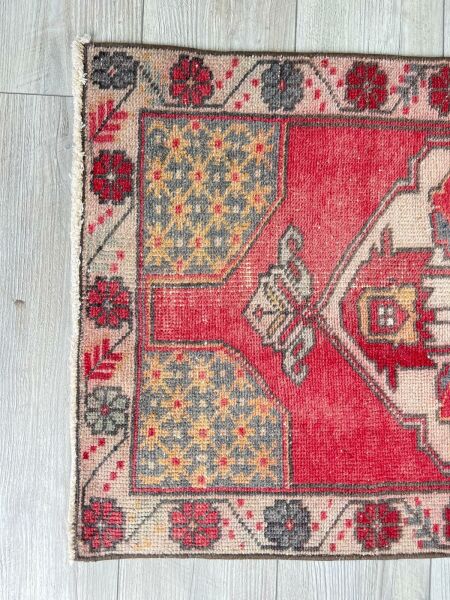El Dokumasi Halı Kilim Yolluk Paspas Ölçü 124X64 Cm