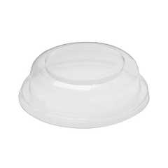 Bardak Kapağı Bombe Deliksiz Plastik Şeffaf 8 Oz - 18 Oz Arasi / 95 Çap / 50 Adet