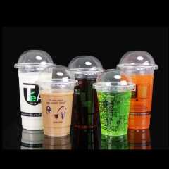 Bardak Kapağı Bombe Deliksiz Plastik Şeffaf 8 Oz - 18 Oz Arasi / 95 Çap / 50 Adet