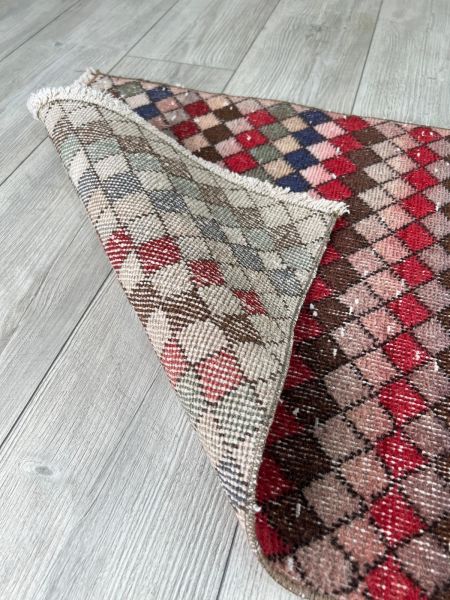 El Dokumasi Halı Kilim Yolluk Paspas Ölçü 134X60 Cm