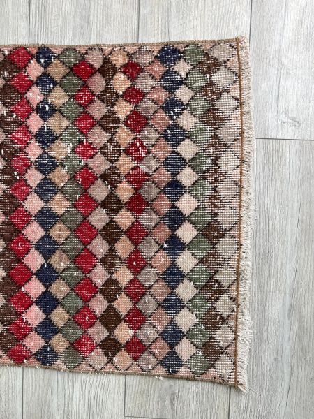 El Dokumasi Halı Kilim Yolluk Paspas Ölçü 134X60 Cm