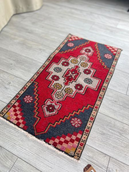 El Dokumasi Halı Kilim Yolluk Paspas Ölçü 95X49 Cm