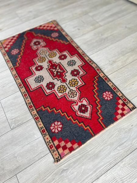 El Dokumasi Halı Kilim Yolluk Paspas Ölçü 95X49 Cm