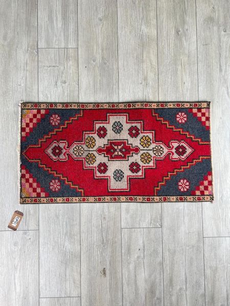 El Dokumasi Halı Kilim Yolluk Paspas Ölçü 95X49 Cm