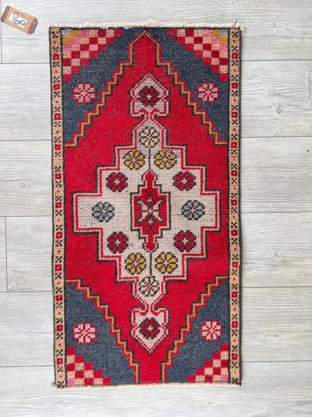 El Dokumasi Halı Kilim Yolluk Paspas Ölçü 95X49 Cm
