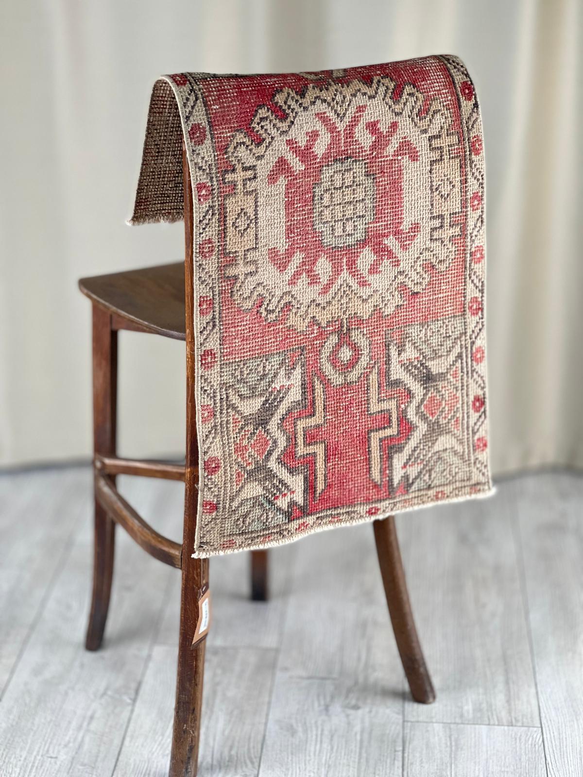El Dokumasi Halı Kilim Yolluk Paspas Ölçü 87X44 Cm
