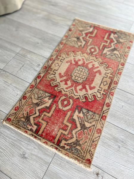 El Dokumasi Halı Kilim Yolluk Paspas Ölçü 87X44 Cm