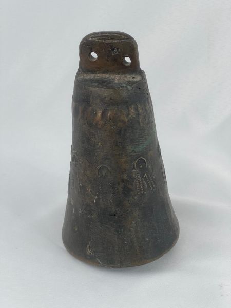 Nostaljik Antika Çan Sap Dahil Ölçü Çap 11 Cm H 16,5 Cm