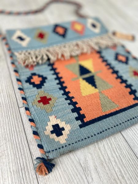 El Dokumasi Halı Kilim Yolluk Paspas Ölçü 46X39 Cm