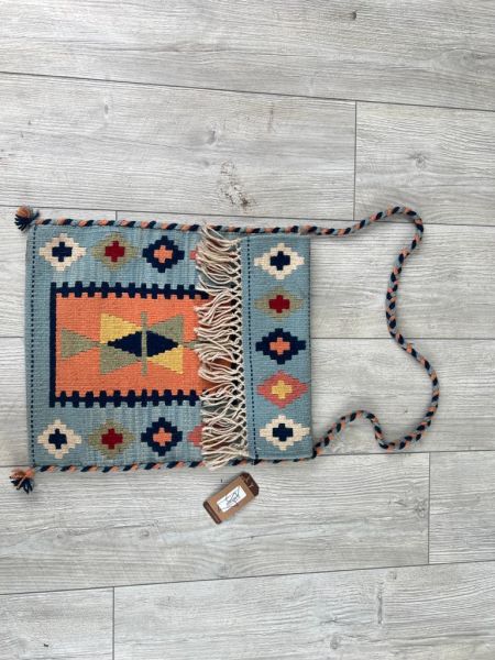 El Dokumasi Halı Kilim Yolluk Paspas Ölçü 46X39 Cm