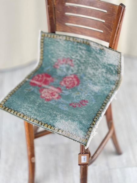 El Dokumasi Halı Kilim Yolluk Paspas Ölçü 53,5X43 Cm