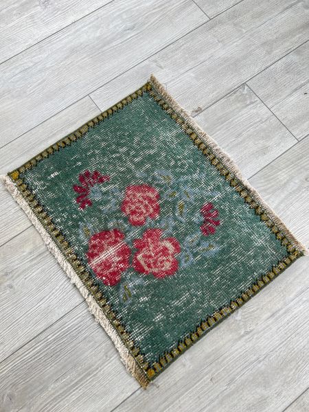 El Dokumasi Halı Kilim Yolluk Paspas Ölçü 53X43 Cm