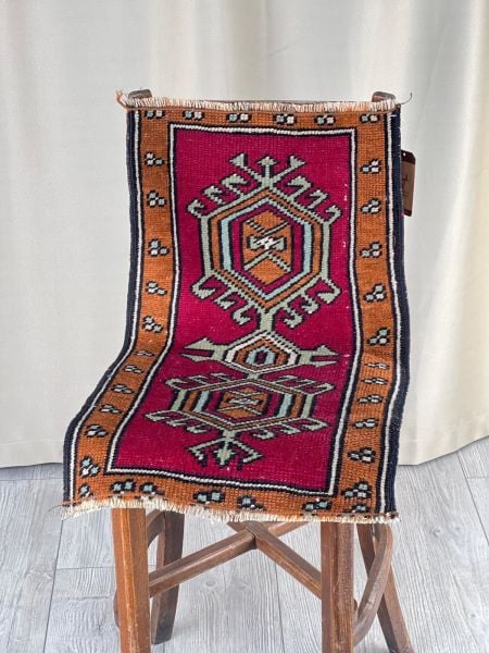 El Dokumasi Halı Kilim Yolluk Paspas Ölçü 76X41 Cm