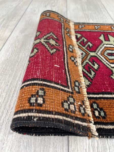 El Dokumasi Halı Kilim Yolluk Paspas Ölçü 76X41 Cm