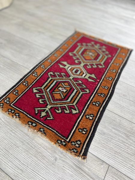 El Dokumasi Halı Kilim Yolluk Paspas Ölçü 76X41 Cm