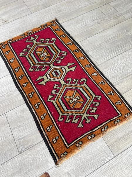 El Dokumasi Halı Kilim Yolluk Paspas Ölçü 76X41 Cm