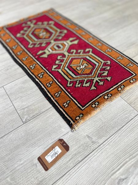 El Dokumasi Halı Kilim Yolluk Paspas Ölçü 76X41 Cm