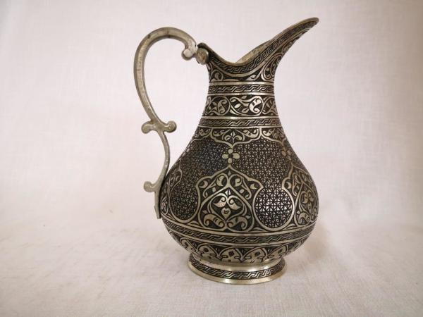 Bakır Sürahi Aoa Ölçü 15Cm 24Cm Yüksekliği