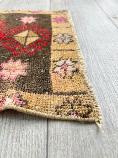 El Dokumasi Halı Kilim Yolluk Paspas Ölçü 98X37 Cm