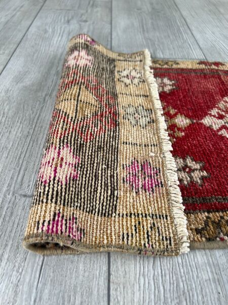 El Dokumasi Halı Kilim Yolluk Paspas Ölçü 98X37 Cm