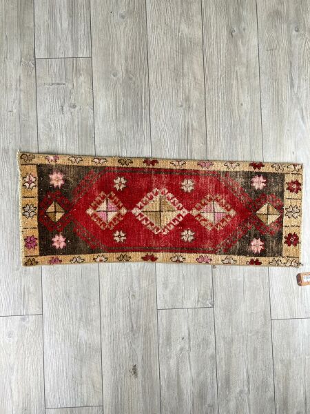 El Dokumasi Halı Kilim Yolluk Paspas Ölçü 98X37 Cm
