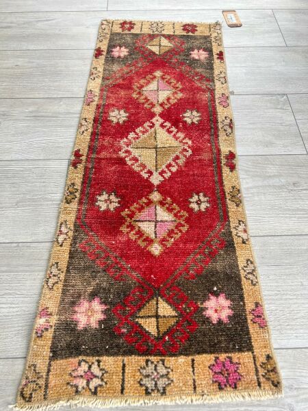 El Dokumasi Halı Kilim Yolluk Paspas Ölçü 98X37 Cm