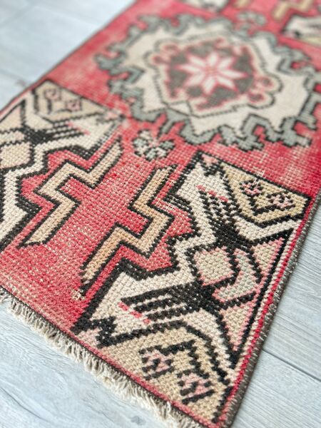 El Dokumasi Halı Kilim Yolluk Paspas Ölçü 91X45 Cm