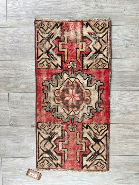 El Dokumasi Halı Kilim Yolluk Paspas Ölçü 91X45 Cm