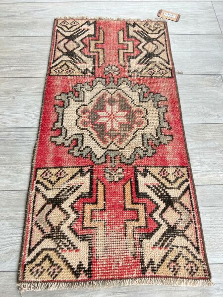 El Dokumasi Halı Kilim Yolluk Paspas Ölçü 91X45 Cm