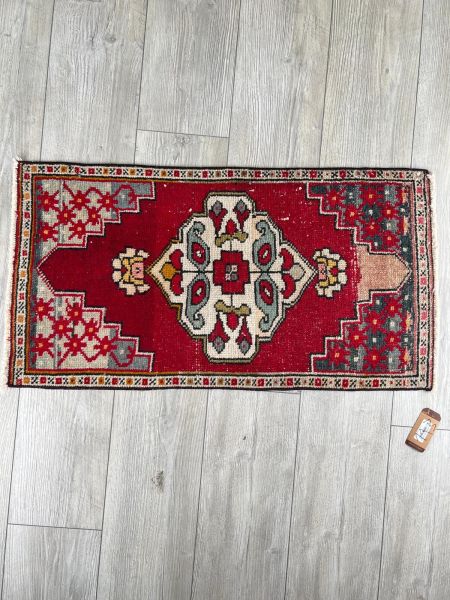 El Dokumasi Halı Kilim Yolluk Paspas Ölçü 92X47 Cm