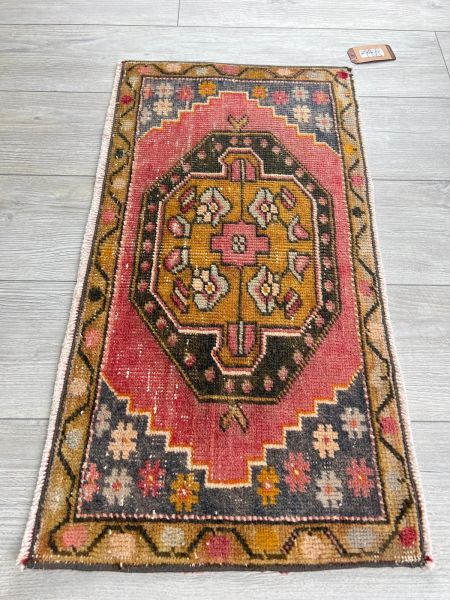 El Dokumasi Halı Kilim Yolluk Paspas Ölçü 83X45 Cm