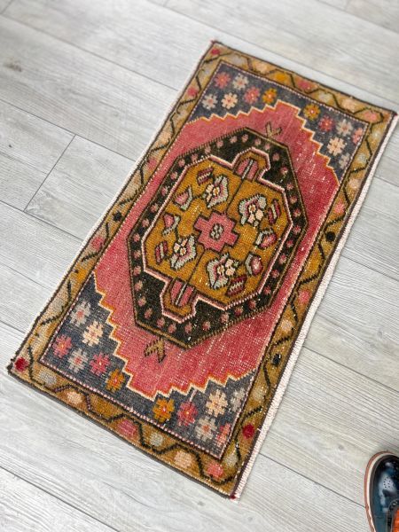 El Dokumasi Halı Kilim Yolluk Paspas Ölçü 83X45 Cm