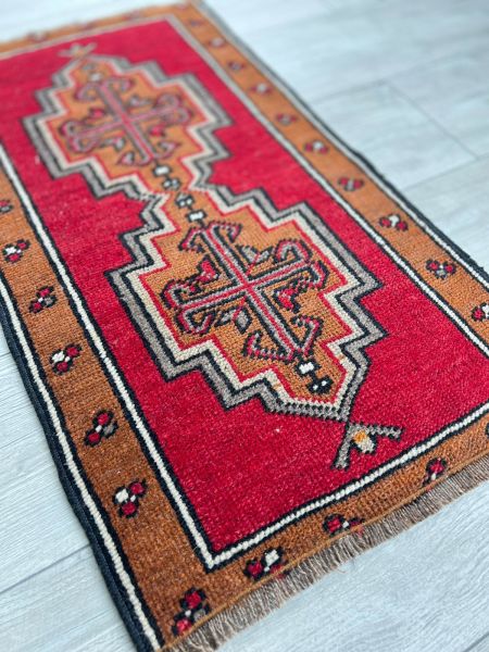 El Dokumasi Halı Kilim Yolluk Paspas Ölçü 86X46 Cm