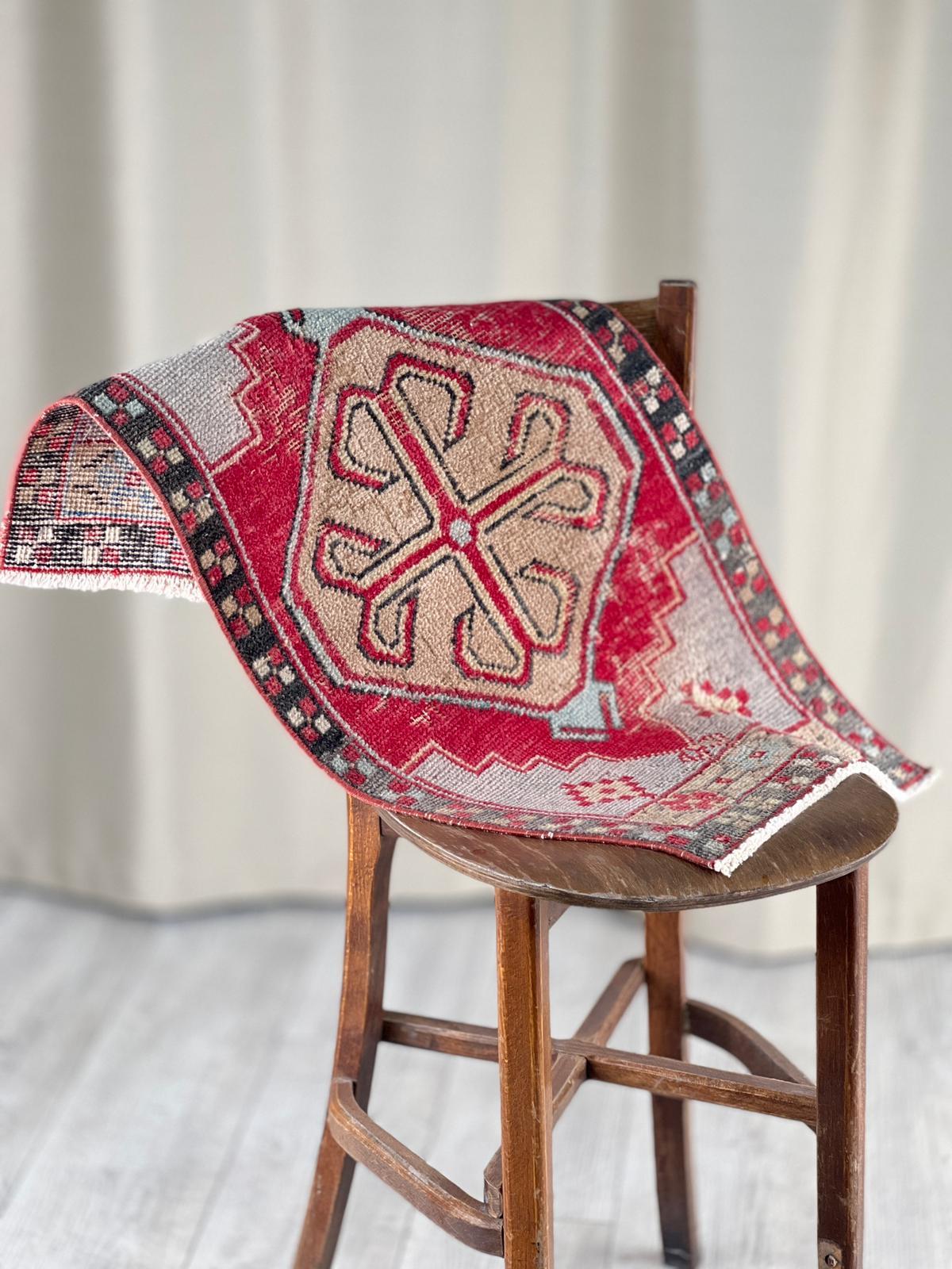 El Dokumasi Halı Kilim Yolluk Paspas Ölçü 91X45 Cm