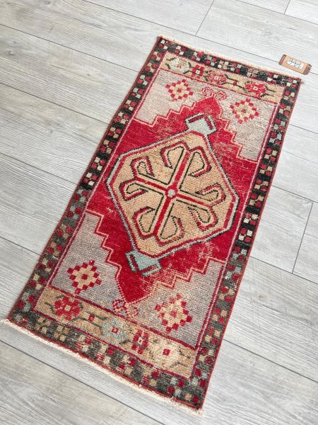 El Dokumasi Halı Kilim Yolluk Paspas Ölçü 91X45 Cm