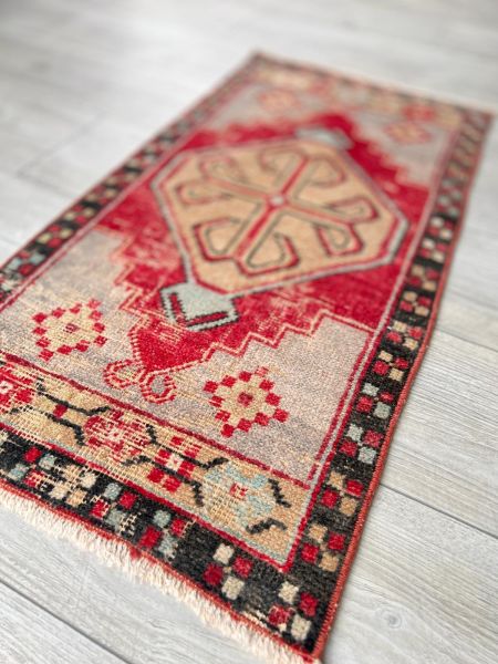 El Dokumasi Halı Kilim Yolluk Paspas Ölçü 91X45 Cm