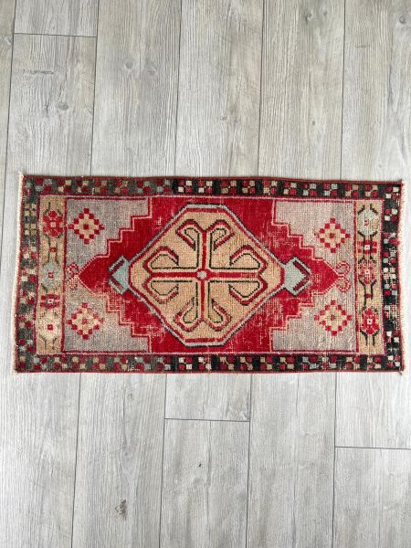 El Dokumasi Halı Kilim Yolluk Paspas Ölçü 91X45 Cm