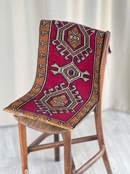 El Dokumasi Halı Kilim Yolluk Paspas Ölçü 80X39 Cm
