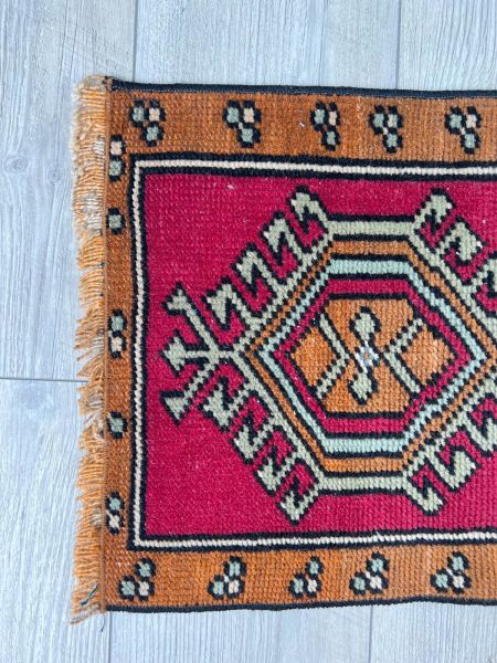 El Dokumasi Halı Kilim Yolluk Paspas Ölçü 80X39 Cm