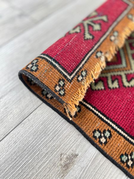 El Dokumasi Halı Kilim Yolluk Paspas Ölçü 80X39 Cm