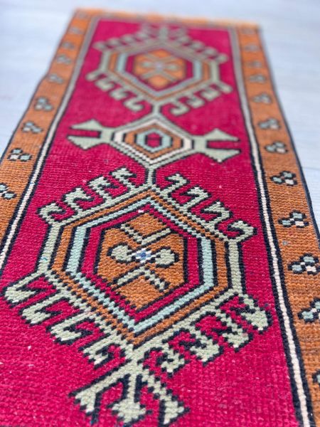 El Dokumasi Halı Kilim Yolluk Paspas Ölçü 80X39 Cm