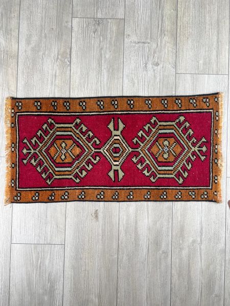 El Dokumasi Halı Kilim Yolluk Paspas Ölçü 80X39 Cm