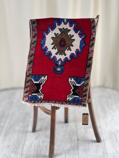 El Dokumasi Halı Kilim Yolluk Paspas Ölçü 92X43,5 Cm