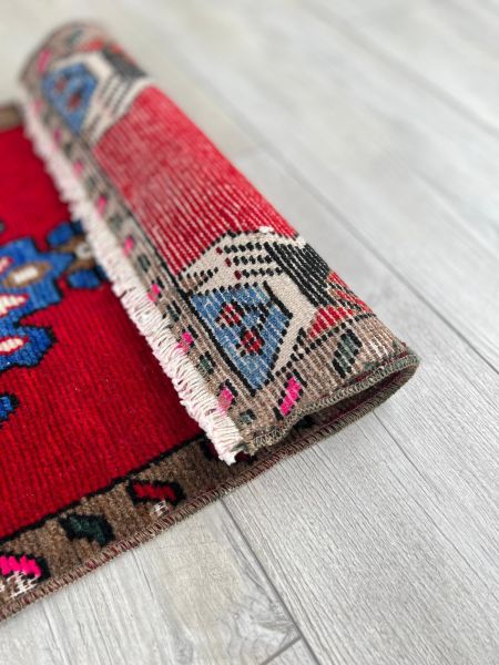 El Dokumasi Halı Kilim Yolluk Paspas Ölçü 92X43,5 Cm